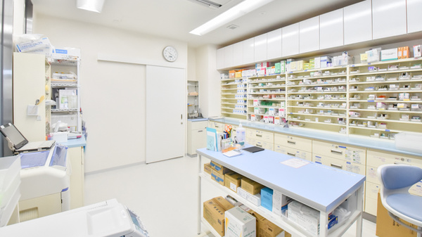 アプコＵｎｉｔｙ薬局大手町の調剤室