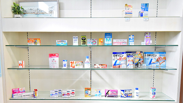 トリム薬局 前橋店の一般医薬品