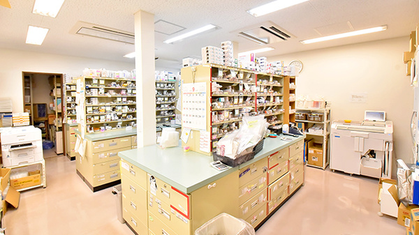 トリム薬局 前橋店の調剤室