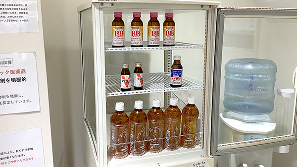 グリーンぱる福井センター薬局の飲食物