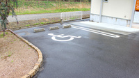 そらな薬局の駐車場