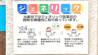 サエラ薬局 今里北店のジェネリック対応
