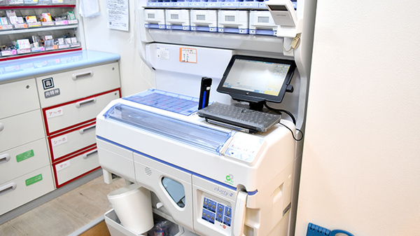 しろくま薬局都島店の調剤器具
