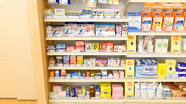 クオール薬局三豊店の一般医薬品