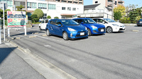 タウンズ薬局の駐車場