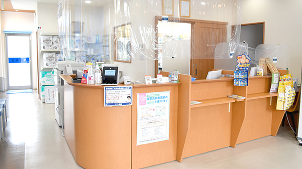 マリン薬局瀬戸緑町店の受付/カウンター