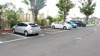きずな薬局の駐車場