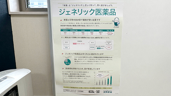 らんざん薬局のジェネリック対応