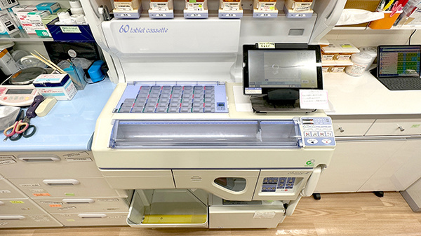 らんざん薬局の調剤器具
