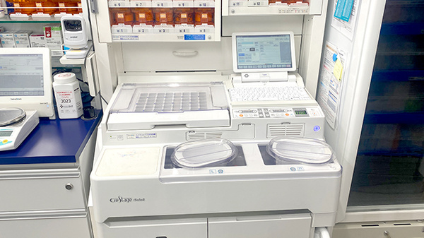 かしわばら薬局の調剤器具