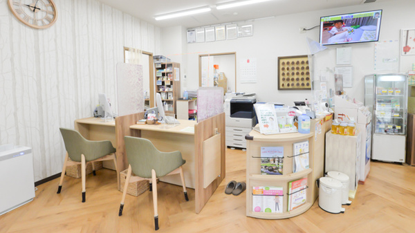 ノルデン薬局札幌医大前店の受付/カウンター