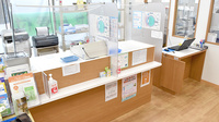 越谷きく薬局の受付/カウンター