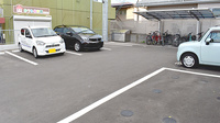 ティアレ調剤薬局の駐車場