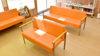 ウイン調剤薬局南相馬店の待合スペース