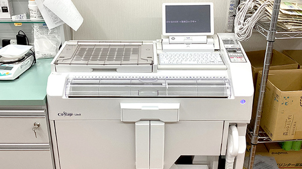 ポトス薬局　ほりた店の調剤器具