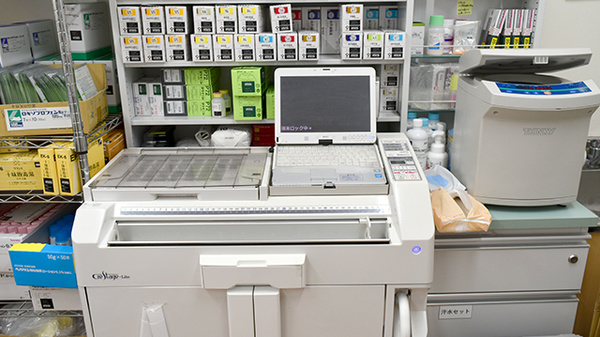 ポトス薬局とくしげ店の調剤器具