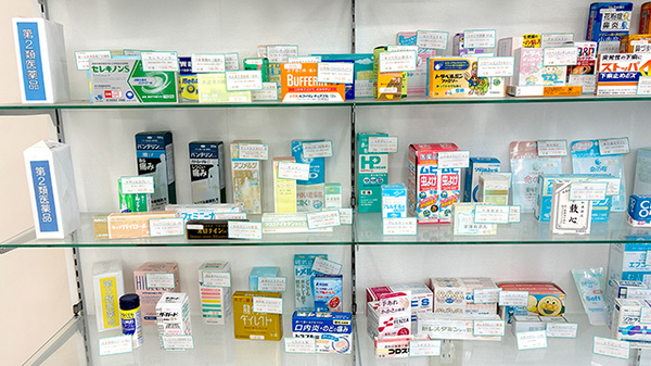クローバー薬局の一般医薬品