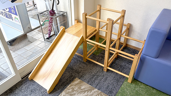 ゆめ薬局のキッズ用設備