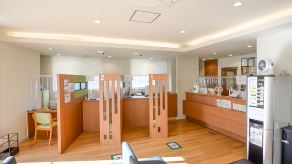 プラザ薬局西浦店の受付/カウンター