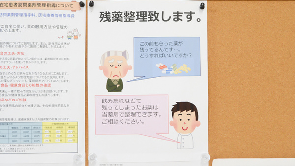 ラピス薬局の残薬回収サービス