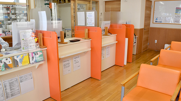 未来薬局藤岡店の受付/カウンター