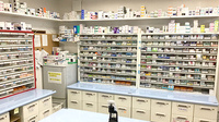 ベース薬局富久山店の調剤室
