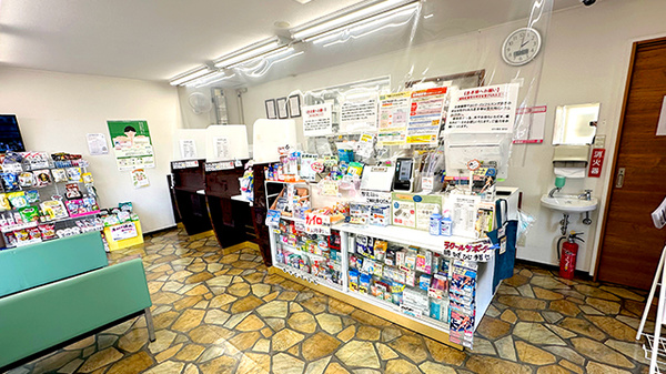 あすか薬局保谷店の受付/カウンター