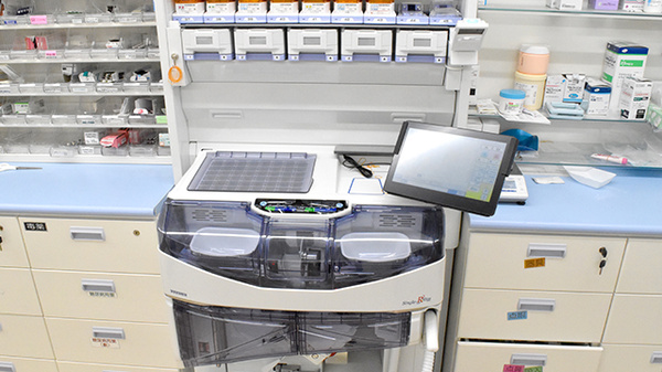 ヤックスドラッグ茂原早野薬局の調剤器具