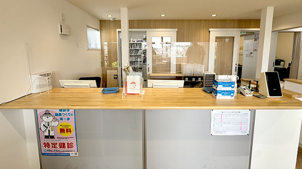 セブン薬局光店の受付/カウンター