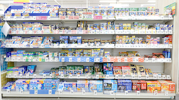 イオン薬局光店の一般医薬品