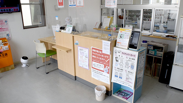 さくらんぼ薬局東深津店の受付/カウンター