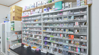 大島調剤薬局の薬棚