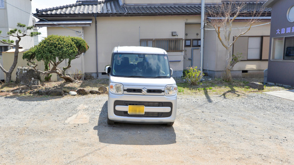 大島調剤薬局の駐車場