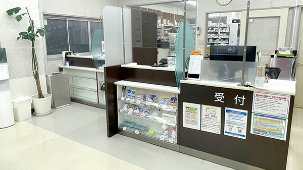 コアラ薬局　泉大津店の受付/カウンター
