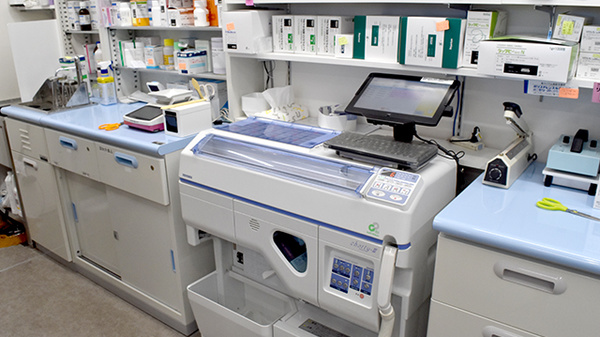 新林ゆう薬局の調剤器具