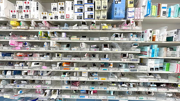 マルト調剤薬局　北茨城市医療センター前店の薬棚