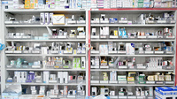 オハナ薬局前橋朝日店の薬棚