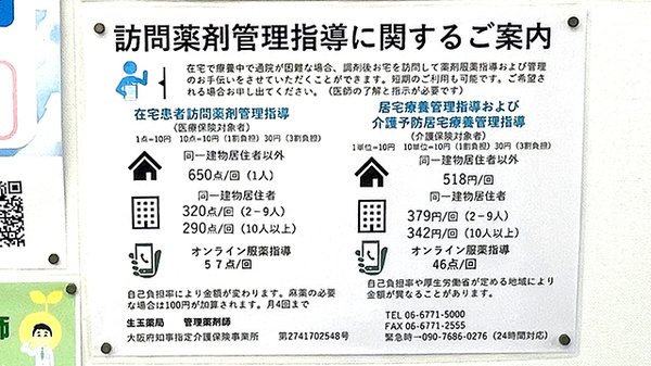 生玉薬局の在宅対応