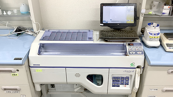 うさぎ薬局武蔵小杉店の調剤器具