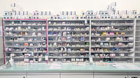 薬王堂薬局　オアシスタウンやはば店の薬棚