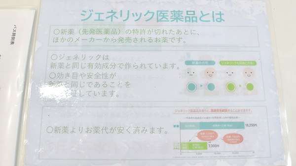 ひまわり薬局　鴻巣店のジェネリック対応