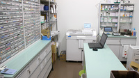 株式会社ユモト薬局　白鳥店の調剤室