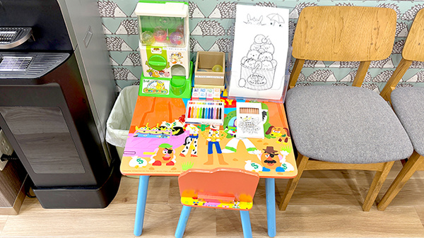 せわのわ薬局　武蔵新田店のキッズ用設備