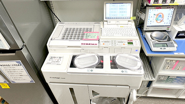 クリエイト薬局相模原淵野辺本町店の調剤器具