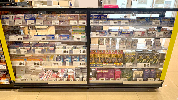クスリのアオキ笠幡薬局の一般医薬品