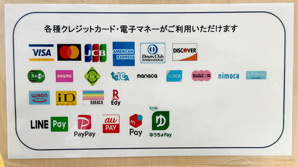 友愛薬局　初富店のクレカ/電子マネー/スマホ決済対応
