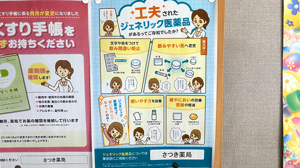 さつき薬局のジェネリック対応
