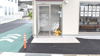 志度夏目調剤薬局の入口