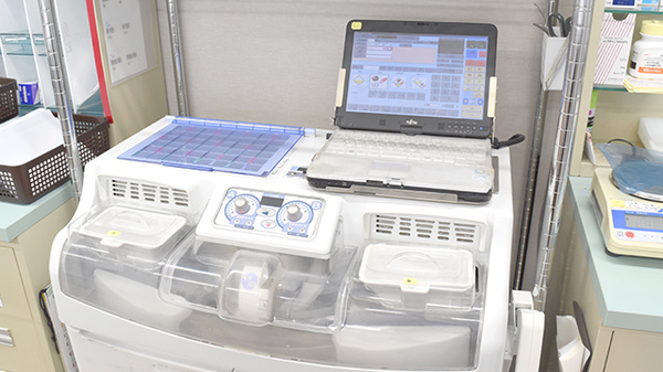 志度夏目調剤薬局の調剤器具