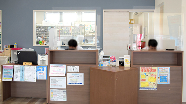 志度夏目調剤薬局の受付/カウンター